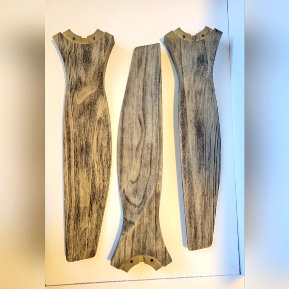 Fanimation B6720-48WE Spitfire Carved Weathered Wood Fan Blades (Set of 3) 48" - Picture 3 of 9